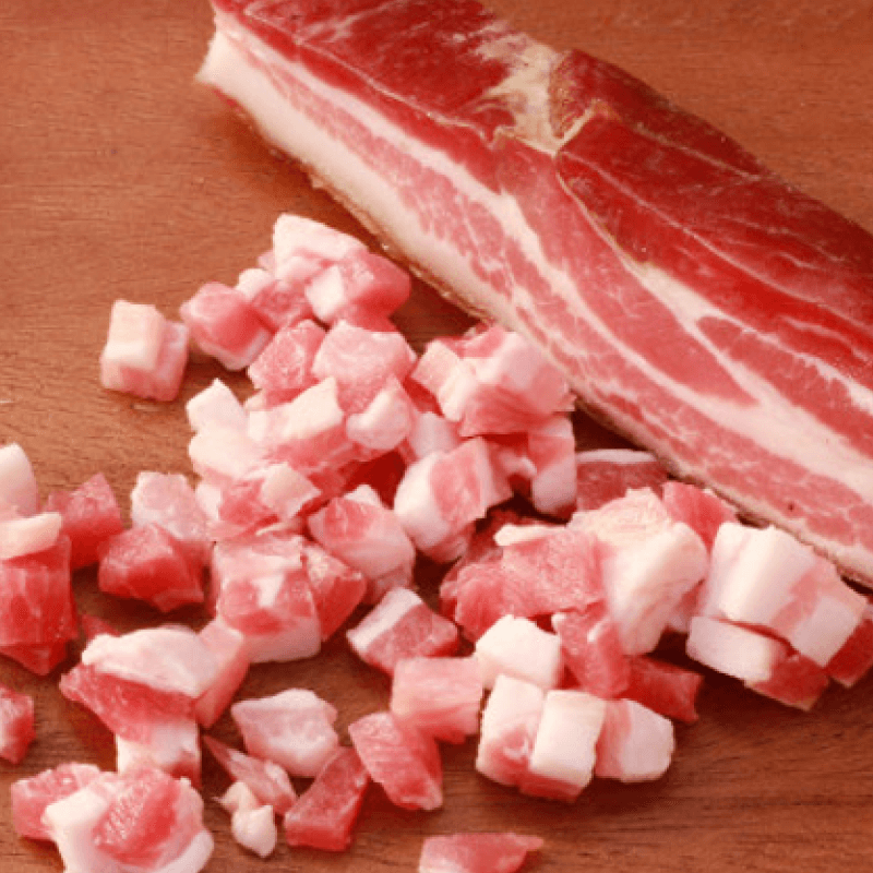 Bacon em Cubos